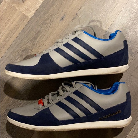 Adidas Porsche Design 360 blue grey sneakers shoes - Picture 3 of 5